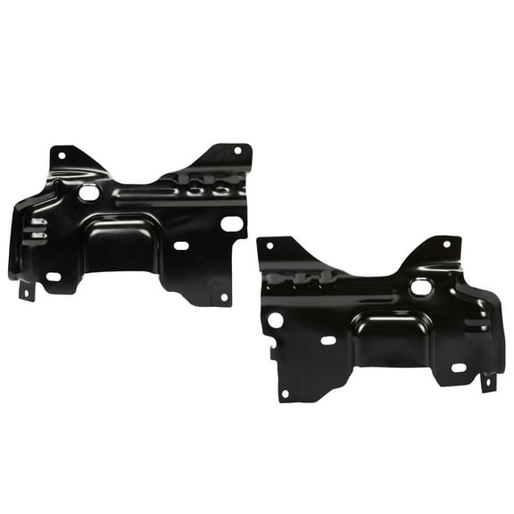Kojem Front Bumper Brackets Set Mounting Plate Bracket for 2009-2014 Ford F-150 F150 Support Brackets Driver and Passenger Side