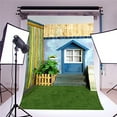 thumbnail image 2 of EREHome Polyester Fabric Baby Background Chic House Photo Studio Photo Props Photography Backdrops Children 5x7ft, 2 of 2