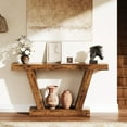 thumbnail image 4 of M optimized 63" Long Console Table, Wooden Sofa Narrow Entryway Table for Hallway, Behind The Couch, Accent Table for Living Room, Entrance, 4 of 8