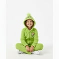thumbnail image 5 of Dr. Seuss Grinch Christmas Cosplay Hooded Coverall (Girls), Sizes 3T-12, 5 of 7