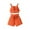 Orange-6, variant on Coerni Toddler Girls Clothes 3T 4T 5T 6T 7T Summer Outfits Baby Kids Short Sleeve T-Shirt Tops & Bow Shorts Sets 2pcs