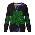 thumbnail image 5 of Lilgiuy Long Sleeve Tops for Womens Long Sleeve Western Shirts Round Neck Sweaters Shirts Ethnic Graphic Sweatshirts Pullover Fall Casual Top for Party Club Birthday, 5 of 5