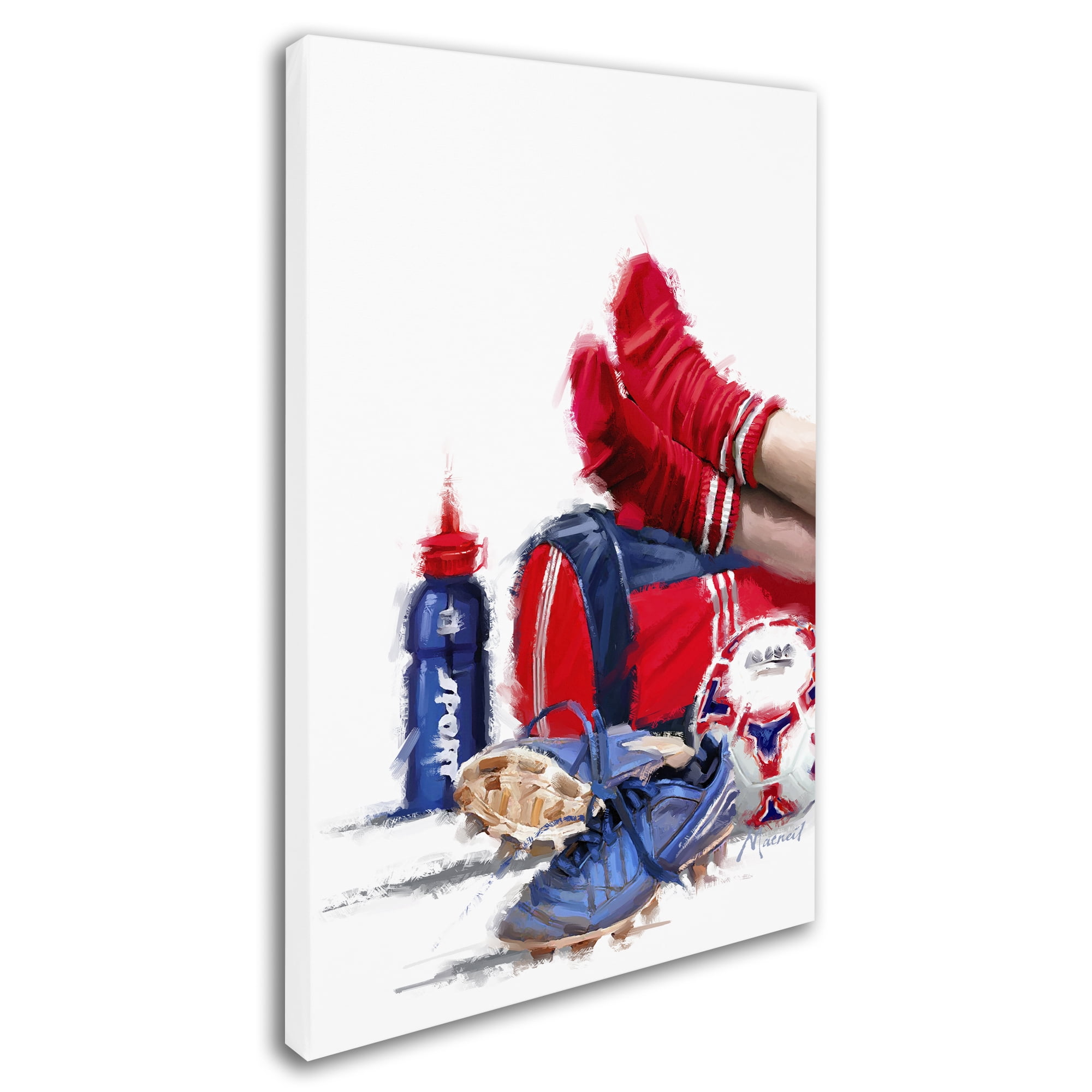 Trademark Fine Art 'Resting' Canvas Art by The Macneil Studio