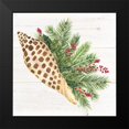 thumbnail image 2 of Reed, Tara 12x12 Black Modern Framed Museum Art Print Titled - Christmas by the Sea Junonia square, 2 of 5