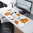 thumbnail image 2 of Long Mouse Pads for Desk,Halloween Pumpkins Bats and Stars Desk Mats on Top Of Desks, Desk Mouse Pad Extra Large with 3mm Non-Slip Base and Stitched Edge for Gaming,Office,Work,Home 31.5x11.8in, 2 of 5