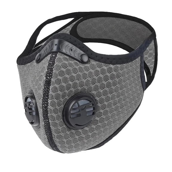 FuturePPE Mesh Sports Face Mask with 5-Layer Carbon Activated Filter