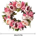 thumbnail image 5 of Decorative Wreath Wall Wreath Handmade Wreath Artificial Landscaping Wreath, 5 of 5