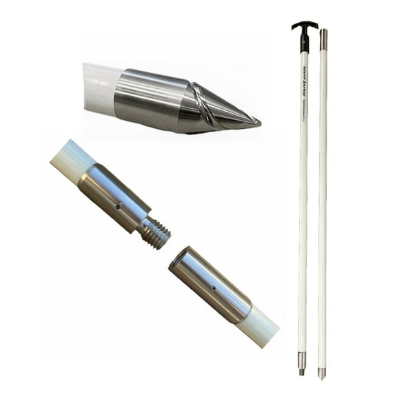 Island Anchor - 3/4" x 8' - 2 Piece - Shallow Water Anchor Pole