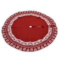 thumbnail image 2 of Xmas Tree Base Cover, Perfect Decoration Christmas Tree Mat Acrylic Fiber  For Shopping Malls For Living Room For Squares Red, 2 of 8