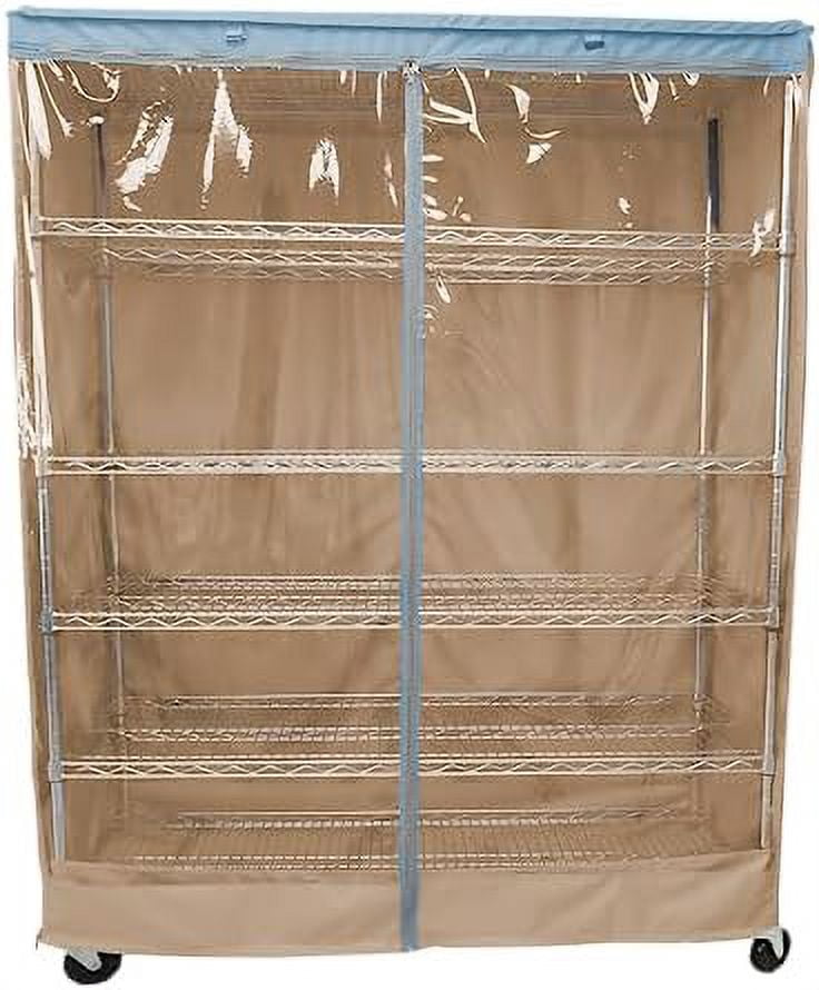  Storage Shelving Unit Cover For Metal Wire Utility Racks In Garage