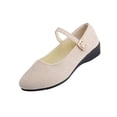 thumbnail image 2 of Mary Jane Flats for Women Dressy Comfortable Round Toe Ballet Flats Buckle Strap Retro Mary Jane Shoes Casual Dress Shoes for Women Womens Business Casual Shoes Office Shoes for Women Womens Shoes 35, 2 of 9