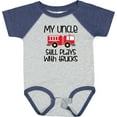 thumbnail image 3 of Inktastic Uncle Firefighter for Nephew Boys or Girls Baby Bodysuit, 3 of 5