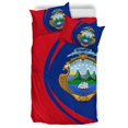 thumbnail image 5 of Costa Rica Escudo de Armas Juego de Cama Círculo Rlt13, 5 of 5