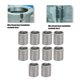 thumbnail image 2 of High quality 10pcs M18*2.0*2D Wire thread insert thread protection sleeve thread repair, 2 of 2