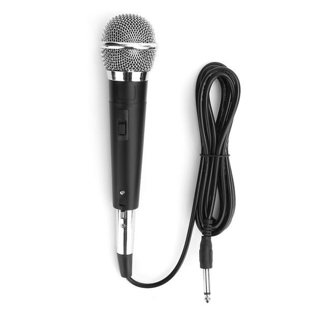Microphone Filaire, Micro Portable Plug And Play, Réduction Du Bruit Du  Micro Karaoké Pour KTV Pour La Maison Pour Les Réunions Pour La Performance  Noir 