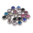 thumbnail image 1 of lionlar 20PCS Mix Color Stainless Steel Piercing Jewelry Replacement Ball 1.6 x 5mm, 1 of 9