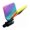 Black colorful, variant on GRIMPEX Fishing Rod Holder Automatic Retractable Rod Holder Attachment for Horn-Shaped Red Colorful