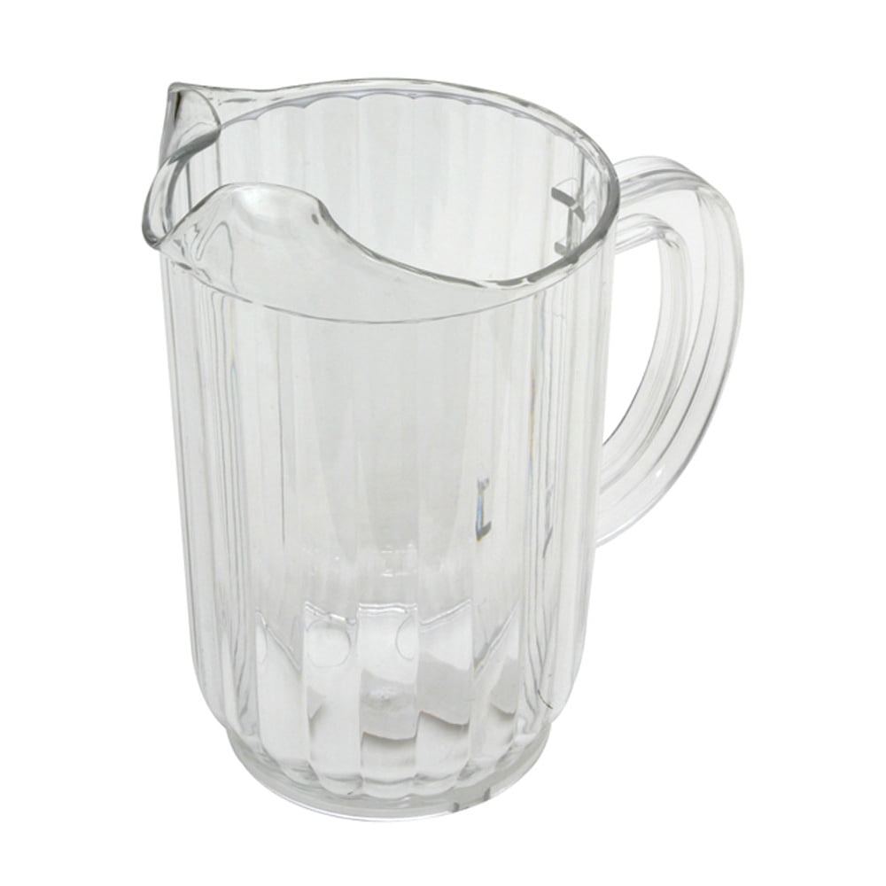 Crestware 32 oz. Clear Plastic Pitcher