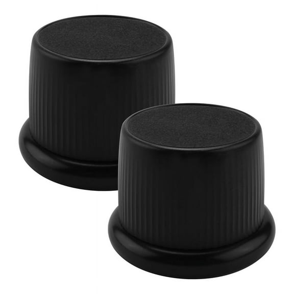 2X Adjustable Bed Risers Heavy Duty Furniture Sofa Table Couch Floor Lift -Black