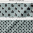 thumbnail image 2 of Soimoi Cotton Cambric Fabric Gorilla Animal Printed Craft Fabric by The Yard 42 Inch Wide, 2 of 7
