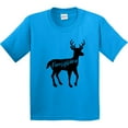 thumbnail image 3 of Inktastic Pennsylvania Black Deer Silhouette Youth T-Shirt, 3 of 5