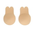 thumbnail image 4 of Nipple Covers, Push Up Sweat  Adhesive  Strapless  For Shopping For Girls Black,Skin Color, 4 of 8