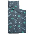thumbnail image 2 of Paw Prints and Bones Toddler Nap Mats for Kids Preschool,Sleeping Mat Bag or Kids,Toddler Sleeping Bag,Toddler Nap Mat or Daycare, 2 of 6