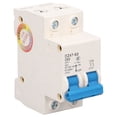 thumbnail image 2 of Jadeshay Disjoncteur Miniature Haute sécurité Fonctions de Protection Multiples 63A 220V C63 Disjoncteur biphasé, 2 of 14
