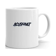 Acushnet Slasher Style Ceramic Dishwasher And Microwave Safe Mug By Undefined Gifts