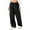 Black, variant on Women's Sweatpants Winter High Waisted Sweat Pants Drawstring Baggy Jogger Pants for Casual and Sports Activities,Navy,M