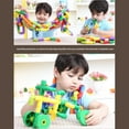 thumbnail image 4 of pdqouc 72pcs Plastic Pipe Plug Supporting Construction Education Toy Assembly Educatio Perfect for Family Fun and Educational Play at Home, 4 of 9