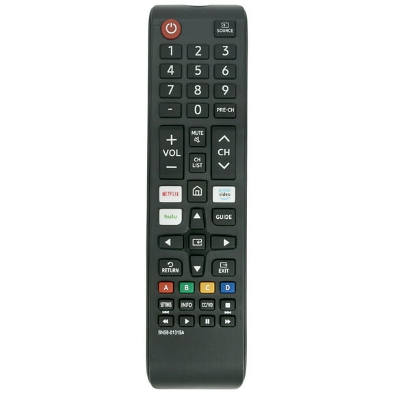 BN59-01315A Remote for Samsung TV with Netflix Hulu Key UN43RU7100 UN50RU7200
