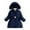 Navy, variant on Ymyiu Boys Girls Jacket Down Hooded Winter Coats Kids Padded Warm Parka Coat Outerwear with Fur Hood Baby Girl Winter Coat (Navy,6-7 Years)
