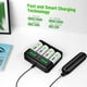 thumbnail image 5 of Baterías recargables y cargador EBL de 10000 mAh D, paquete de 4, 5 of 6