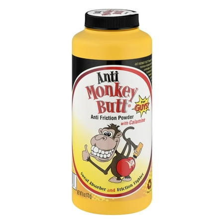 (2 Pack) Anti Monkey Butt Anti Friction Powder for Guys, 6.0