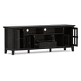 thumbnail image 6 of Simpli Home Artisan 72 inch Wide Solid Wood TV Stand in Hickory Brown For TVs up to 80 inches, 6 of 12