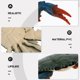 thumbnail image 2 of 1pc Desktop Ornament Green Crab Adornment Simulation Ocean Animal Modelo, 2 of 6