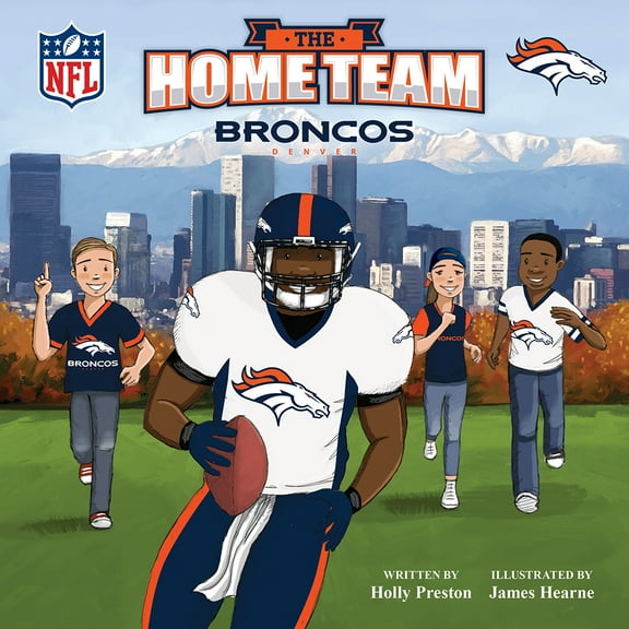 BabyFanatic Home Team Story Book - NFL Denver Broncos