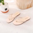 thumbnail image 5 of asdoklhq Slippers for Women Indoor and Outdoor,Summer Ladies Solid Color Flip Flops Flip Flops Beach Casual Slippers, 5 of 5