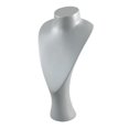 thumbnail image 3 of Expositor de collares independiente, organizador de almacenamiento, collar, maniquí, gargantilla lisa Pequeña Yuyangstore busto de exhibición de collar, 3 of 7