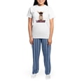 thumbnail image 4 of CafePress - Chihuahua Mornings Women's Light Pajamas - Women's Short Sleeve Print T-Shirt and Pants Light Cotton Pajama Set, 4 of 7