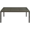 thumbnail image 2 of Modway Conduit 70" Outdoor Patio Wicker Rattan Dining Table, Multiple Colors, 2 of 3