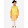 thumbnail image 1 of Ahhaaaa Kids Ethnic Cotton Kurta Pyjama with Waistcoat Set for Boys, 1 of 20