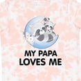 thumbnail image 4 of Inktastic Raccoon My Papa Loves Me Boys or Girls Toddler T-Shirt, 4 of 5