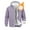 Light Purple, variant on Men's Casual Fleece Sherpa Lined Zip Up Hoodie Thick Sherpa Lined Winter Pullover 2025 Fall Winter Hooded Sweatshirt