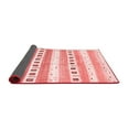 thumbnail image 2 of Ahgly Company Indoor Round Solid Red Modern Area Rugs, 5' Round, 2 of 4