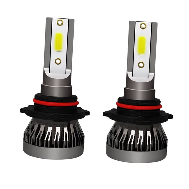 2 PCS Mini 9005 / HB3 / H10 Bombillas de faros LED 36W 6000LM LED Luz de niebla integrada de haz alto y haz bajo