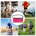 thumbnail image 6 of Unique Bargains 1 Pc Breathable Running Belt Diamond Fanny Pack for Sports to Carry Phone Keys Rose Red, 6 of 6