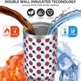 thumbnail image 3 of Halloween 30oz Handheld Travel Tumbler with Handle – Double Wall Stainless Steel Insulated Cup, Flip Straw Lid, Leak-Proof & BPA-Free for Hot and Cold Drinks – Durable Coffee & Juice Mug Black, 3 of 7