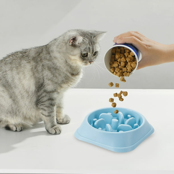 Comedero lento para perros y gatos, plato alimentador saludable para mascotas, comida lenta para perros y gatos FLhrweasw Nuevo